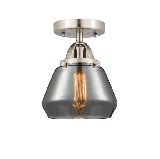 One Light Semi-Flush Mount