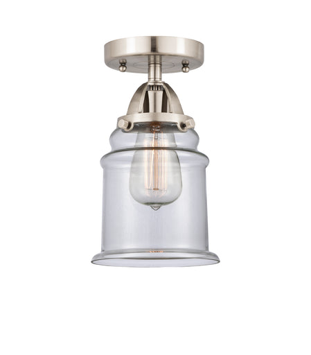 One Light Semi-Flush Mount