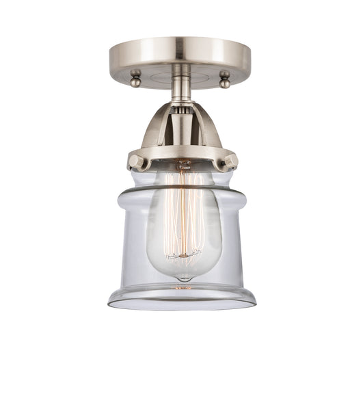 Innovations - 288-1C-SN-G182S - One Light Semi-Flush Mount - Nouveau 2 - Brushed Satin Nickel