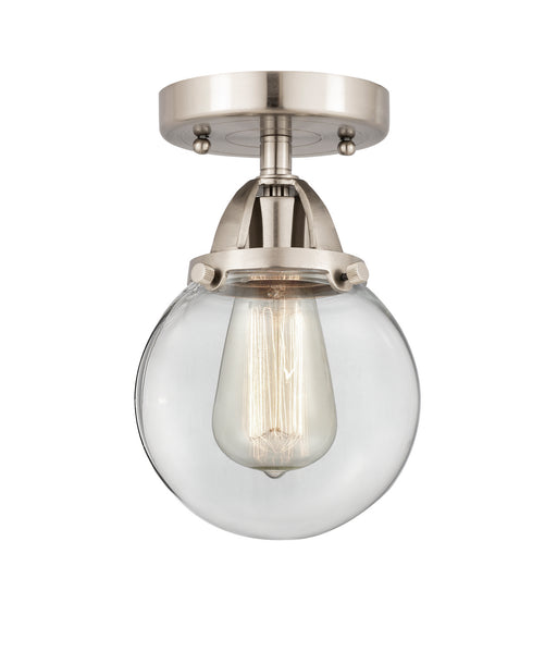 Innovations - 288-1C-SN-G202-6 - One Light Semi-Flush Mount - Nouveau 2 - Brushed Satin Nickel