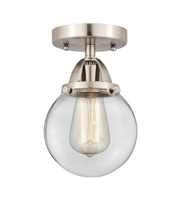 Innovations - 288-1C-SN-G202-6-LED - LED Semi-Flush Mount - Nouveau 2 - Brushed Satin Nickel