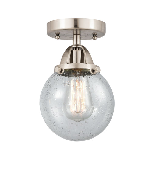 Innovations - 288-1C-SN-G204-6-LED - LED Semi-Flush Mount - Nouveau 2 - Brushed Satin Nickel