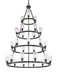 Innovations - 820345-BK-G802-LED - LED Chandelier - Ballston - Matte Black