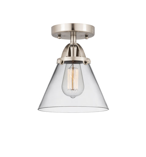 One Light Semi-Flush Mount