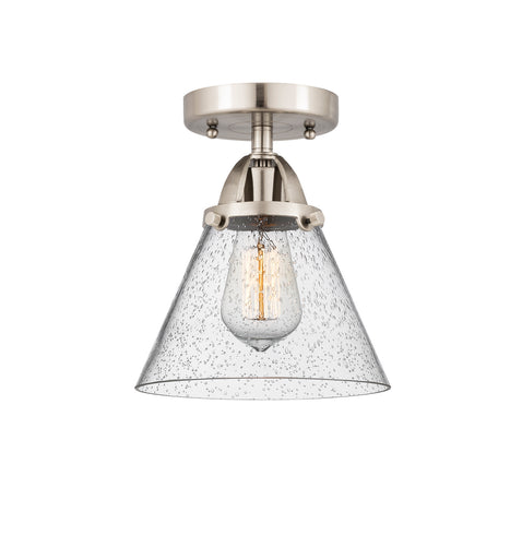 One Light Semi-Flush Mount