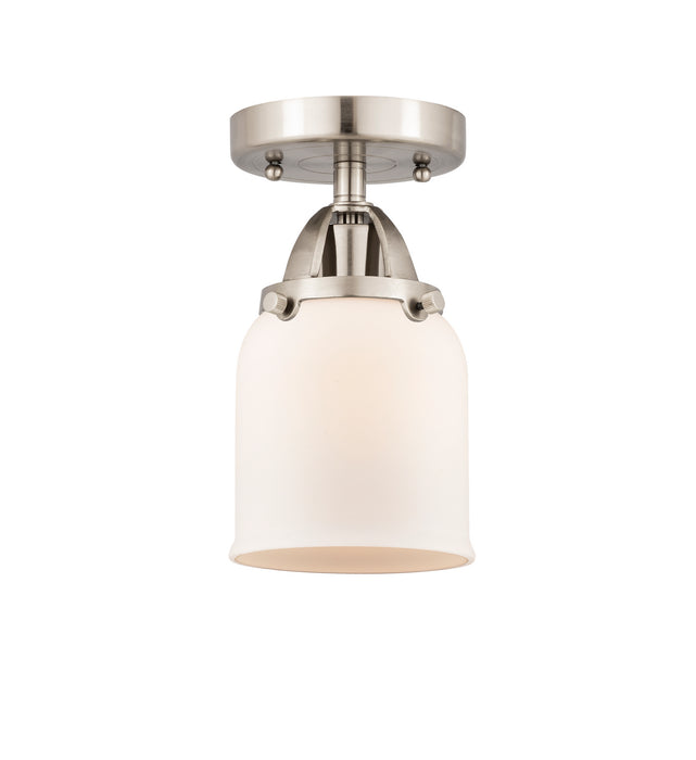 Innovations - 288-1C-SN-G51 - One Light Semi-Flush Mount - Nouveau 2 - Brushed Satin Nickel