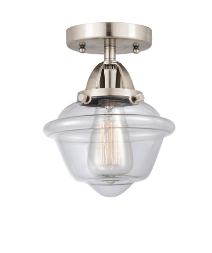 One Light Semi-Flush Mount