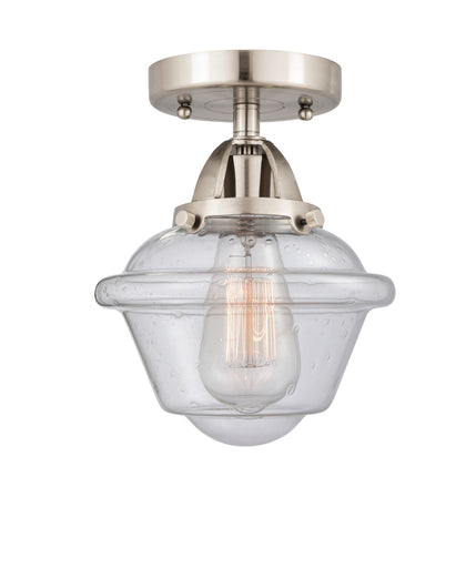 One Light Semi-Flush Mount