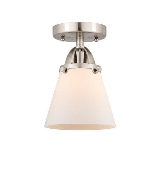 Innovations - 288-1C-SN-G61-LED - LED Semi-Flush Mount - Nouveau 2 - Brushed Satin Nickel