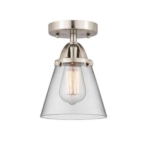 One Light Semi-Flush Mount