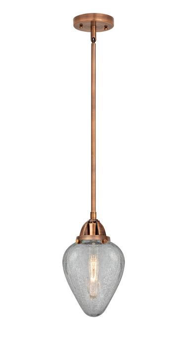 Innovations - 288-1S-AC-G165-LED - LED Mini Pendant - Nouveau 2 - Antique Copper