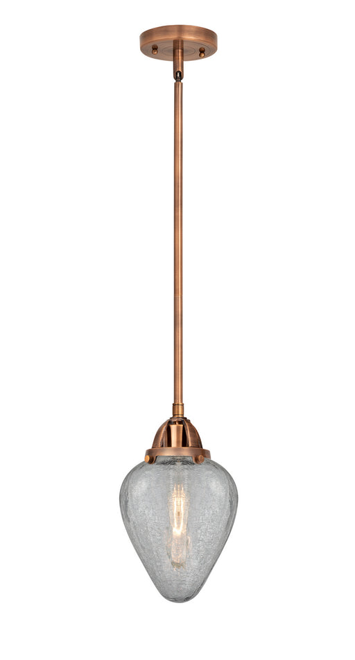Innovations - 288-1S-AC-G165-LED - LED Mini Pendant - Nouveau 2 - Antique Copper