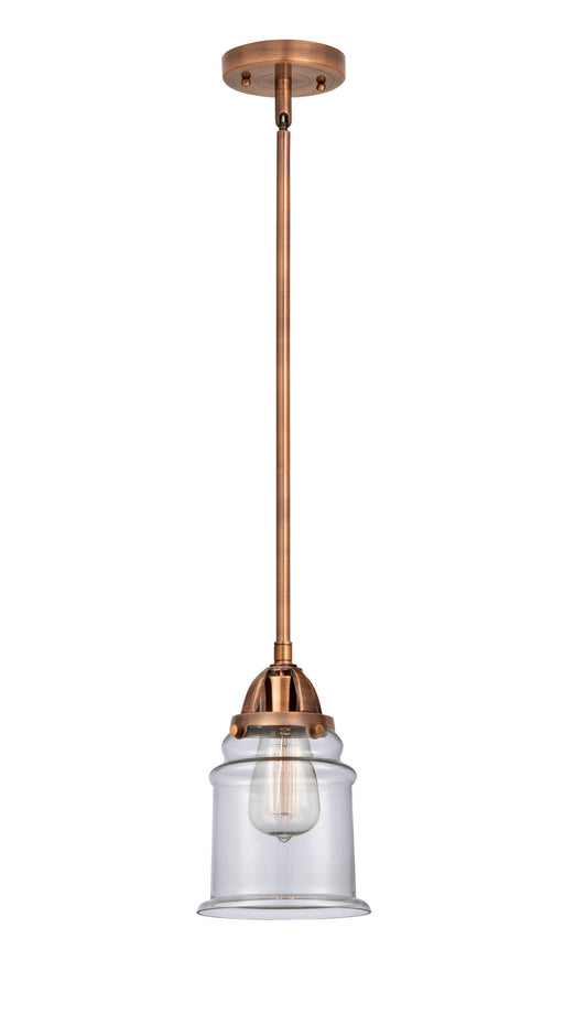 Innovations - 288-1S-AC-G182-LED - LED Mini Pendant - Nouveau 2 - Antique Copper