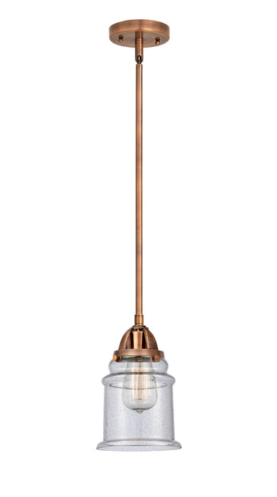 Innovations - 288-1S-AC-G184 - One Light Mini Pendant - Nouveau 2 - Antique Copper