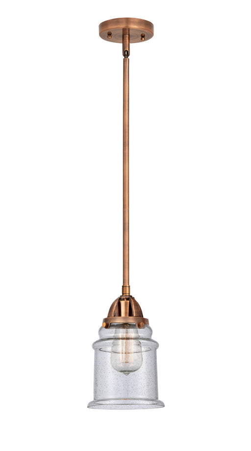 Innovations - 288-1S-AC-G184-LED - LED Mini Pendant - Nouveau 2 - Antique Copper