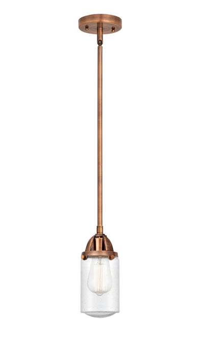 Innovations - 288-1S-AC-G314-LED - LED Mini Pendant - Nouveau 2 - Antique Copper