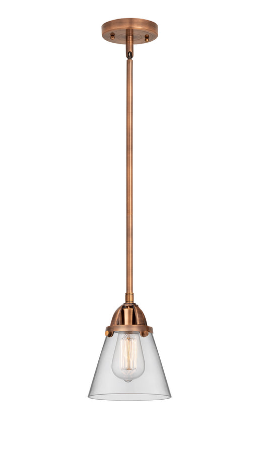 Innovations - 288-1S-AC-G62-LED - LED Mini Pendant - Nouveau 2 - Antique Copper