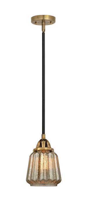 Innovations - 288-1S-BAB-G146 - One Light Mini Pendant - Nouveau 2 - Black Antique Brass
