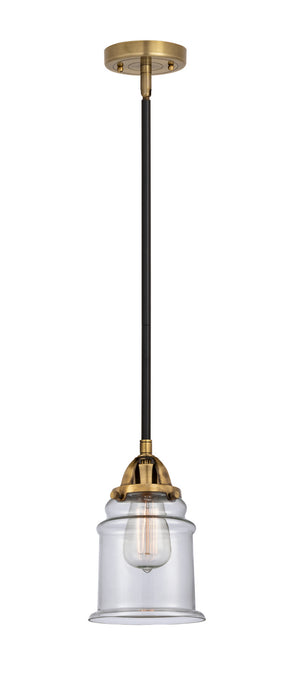 Innovations - 288-1S-BAB-G182 - One Light Mini Pendant - Nouveau 2 - Black Antique Brass
