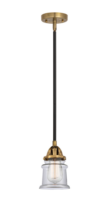 Innovations - 288-1S-BAB-G182S - One Light Mini Pendant - Nouveau 2 - Black Antique Brass