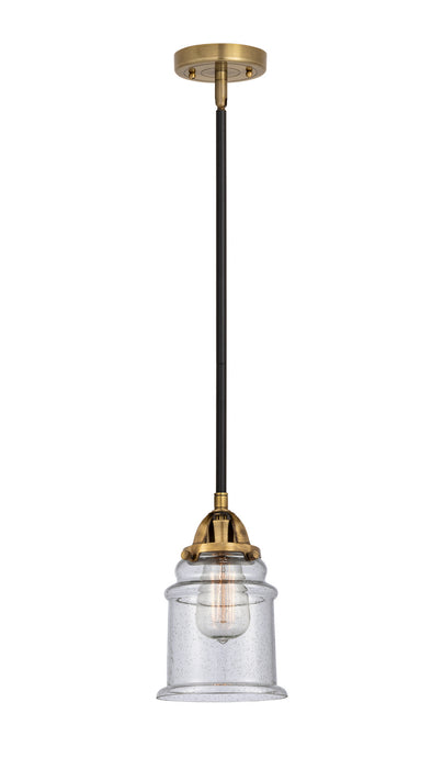 Innovations - 288-1S-BAB-G184 - One Light Mini Pendant - Nouveau 2 - Black Antique Brass