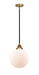 Innovations - 288-1S-BAB-G201-10-LED - LED Mini Pendant - Nouveau 2 - Black Antique Brass