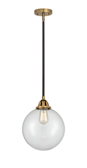 Innovations - 288-1S-BAB-G202-10-LED - LED Mini Pendant - Nouveau 2 - Black Antique Brass