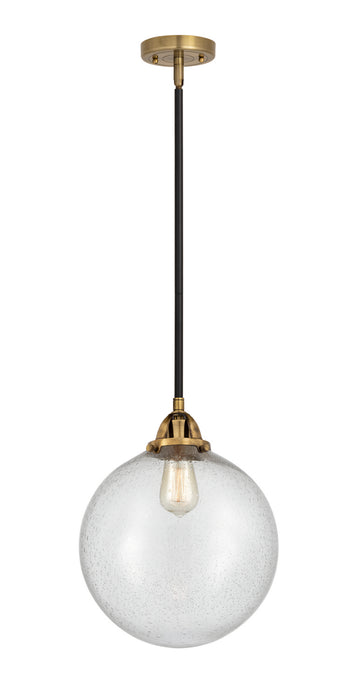 Innovations - 288-1S-BAB-G204-12-LED - LED Mini Pendant - Nouveau 2 - Black Antique Brass