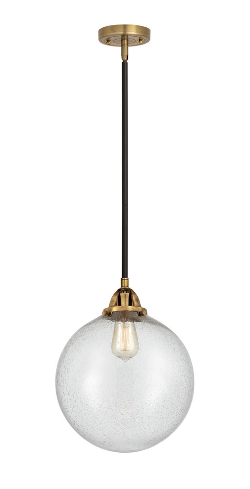 Innovations - 288-1S-BAB-G204-12-LED - LED Mini Pendant - Nouveau 2 - Black Antique Brass