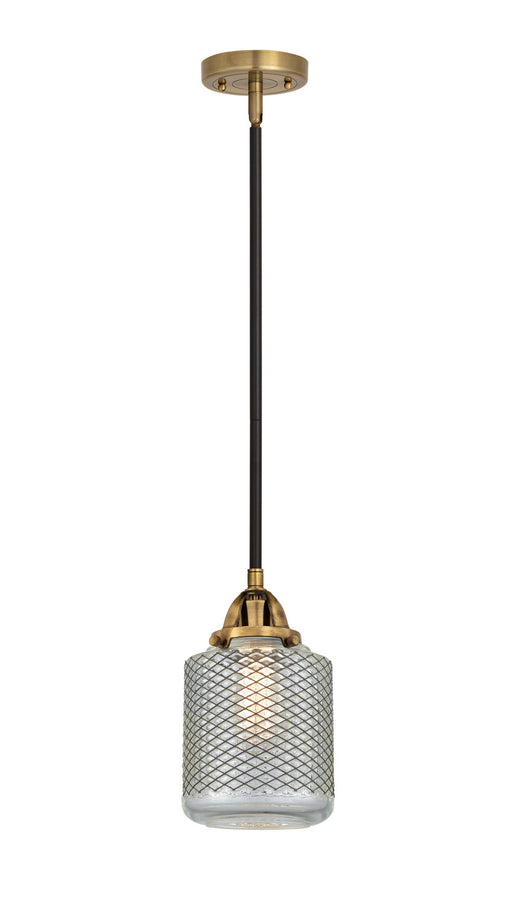 Innovations - 288-1S-BAB-G262 - One Light Mini Pendant - Nouveau 2 - Black Antique Brass
