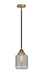 Innovations - 288-1S-BAB-G262-LED - LED Mini Pendant - Nouveau 2 - Black Antique Brass