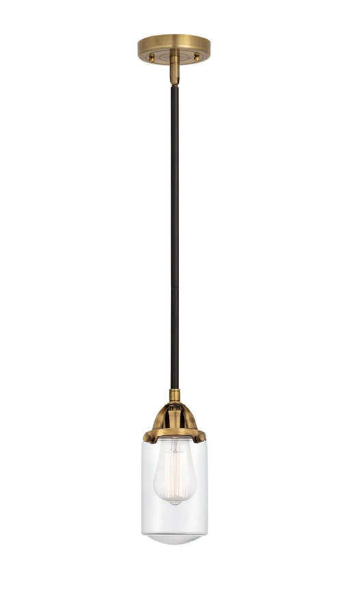 Innovations - 288-1S-BAB-G312 - One Light Mini Pendant - Nouveau 2 - Black Antique Brass
