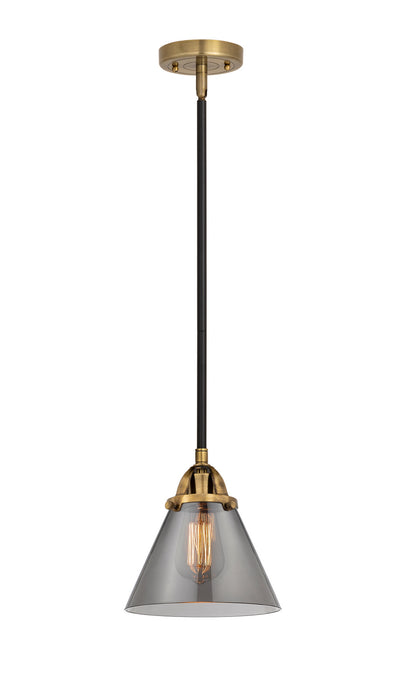 Innovations - 288-1S-BAB-G43 - One Light Mini Pendant - Nouveau 2 - Black Antique Brass