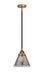 Innovations - 288-1S-BAB-G43 - One Light Mini Pendant - Nouveau 2 - Black Antique Brass