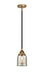 Innovations - 288-1S-BAB-G58-LED - LED Mini Pendant - Nouveau 2 - Black Antique Brass