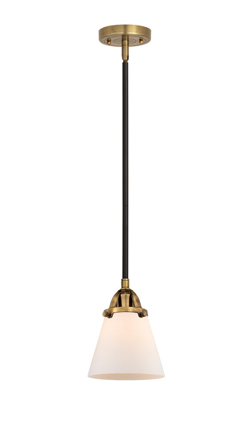 Innovations - 288-1S-BAB-G61-LED - LED Mini Pendant - Nouveau 2 - Black Antique Brass