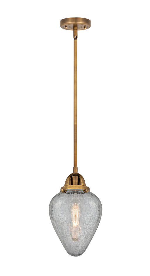Innovations - 288-1S-BB-G165-LED - LED Mini Pendant - Nouveau 2 - Brushed Brass