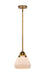 Innovations - 288-1S-BB-G171-LED - LED Mini Pendant - Nouveau 2 - Brushed Brass
