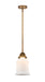 Innovations - 288-1S-BB-G181-LED - LED Mini Pendant - Nouveau 2 - Brushed Brass