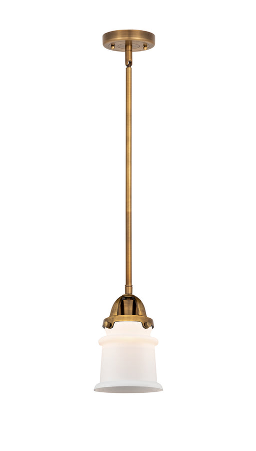Innovations - 288-1S-BB-G181S - One Light Mini Pendant - Nouveau 2 - Brushed Brass