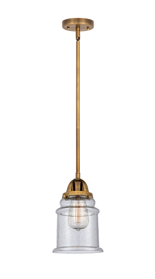 Innovations - 288-1S-BB-G184 - One Light Mini Pendant - Nouveau 2 - Brushed Brass
