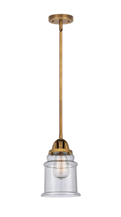 Innovations - 288-1S-BB-G184-LED - LED Mini Pendant - Nouveau 2 - Brushed Brass