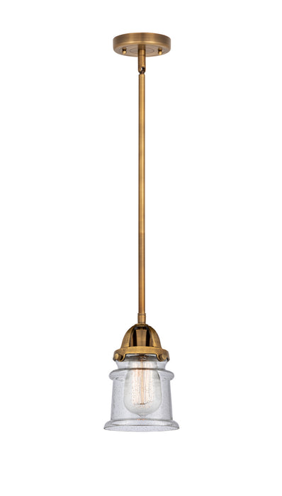 Innovations - 288-1S-BB-G184S - One Light Mini Pendant - Nouveau 2 - Brushed Brass