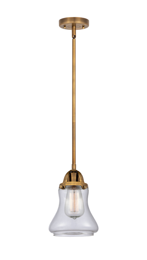 Innovations - 288-1S-BB-G192-LED - LED Mini Pendant - Nouveau 2 - Brushed Brass