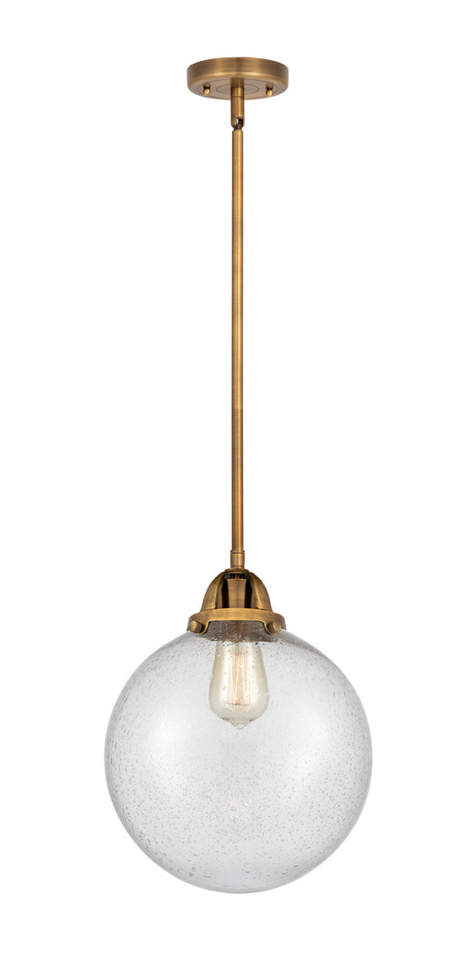 Innovations - 288-1S-BB-G204-10 - One Light Mini Pendant - Nouveau 2 - Brushed Brass