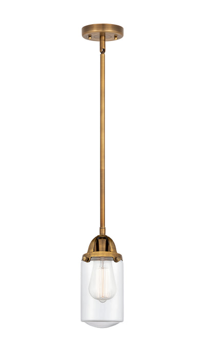 Innovations - 288-1S-BB-G312-LED - LED Mini Pendant - Nouveau 2 - Brushed Brass