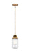 Innovations - 288-1S-BB-G312-LED - LED Mini Pendant - Nouveau 2 - Brushed Brass