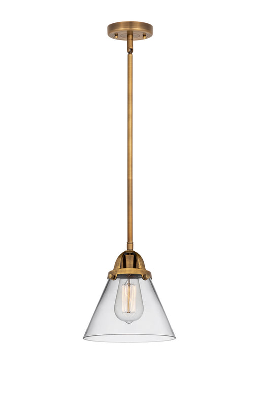 Innovations - 288-1S-BB-G42-LED - LED Mini Pendant - Nouveau 2 - Brushed Brass