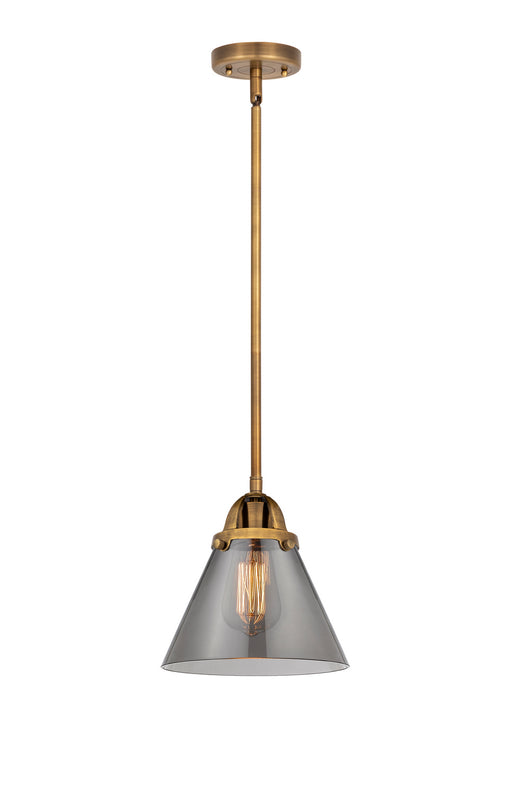 Innovations - 288-1S-BB-G43-LED - LED Mini Pendant - Nouveau 2 - Brushed Brass
