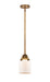 Innovations - 288-1S-BB-G51-LED - LED Mini Pendant - Nouveau 2 - Brushed Brass
